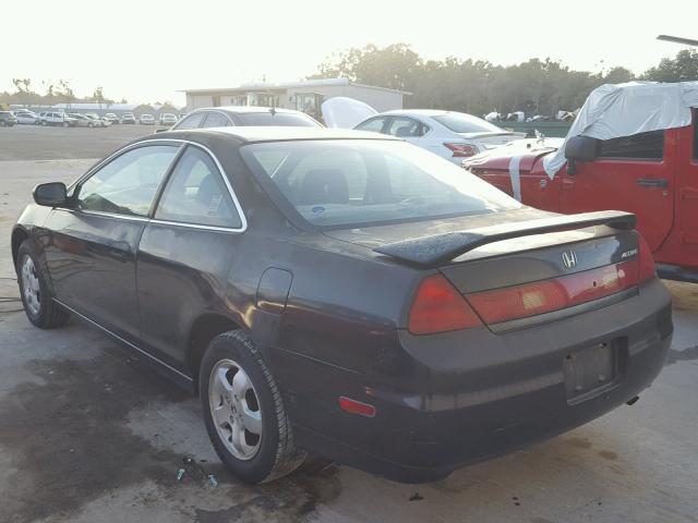 1HGCG32541A008778 - 2001 HONDA ACCORD EX BLACK photo 3