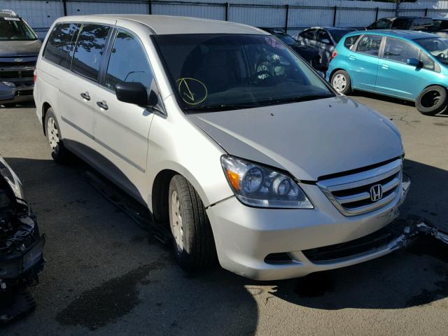 5FNRL38236B124246 - 2006 HONDA ODYSSEY LX GRAY photo 1