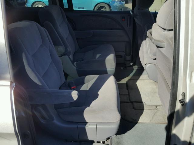 5FNRL38236B124246 - 2006 HONDA ODYSSEY LX GRAY photo 6