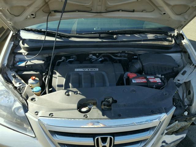 5FNRL38236B124246 - 2006 HONDA ODYSSEY LX GRAY photo 7