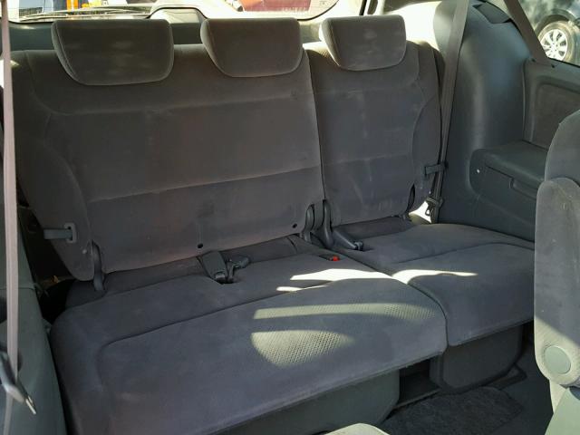 5FNRL38236B124246 - 2006 HONDA ODYSSEY LX GRAY photo 9