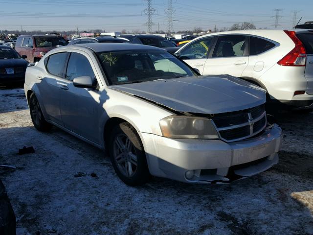 1B3CC5FB2AN133018 - 2010 DODGE AVENGER R/ SILVER photo 1