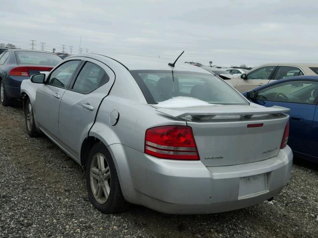 1B3CC5FB2AN133018 - 2010 DODGE AVENGER R/ SILVER photo 3