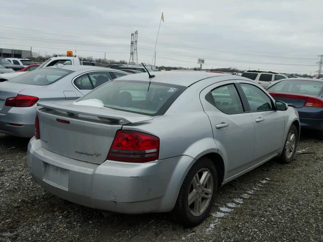 1B3CC5FB2AN133018 - 2010 DODGE AVENGER R/ SILVER photo 4