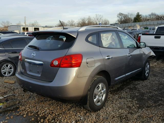 JN8AS5MT1EW619182 - 2014 NISSAN ROGUE SELE GRAY photo 4