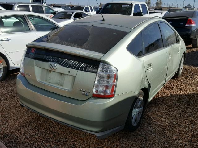 JTDKB20U497837548 - 2009 TOYOTA PRIUS TEAL photo 4