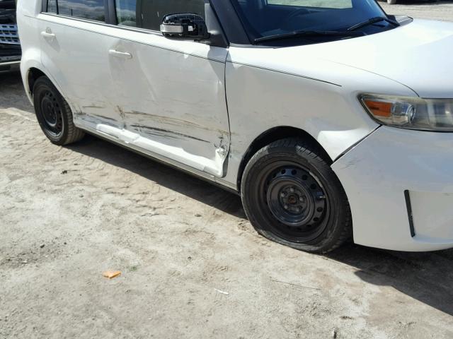 JTLZE4FEXA1107530 - 2010 TOYOTA SCION XB 白色 照片 9