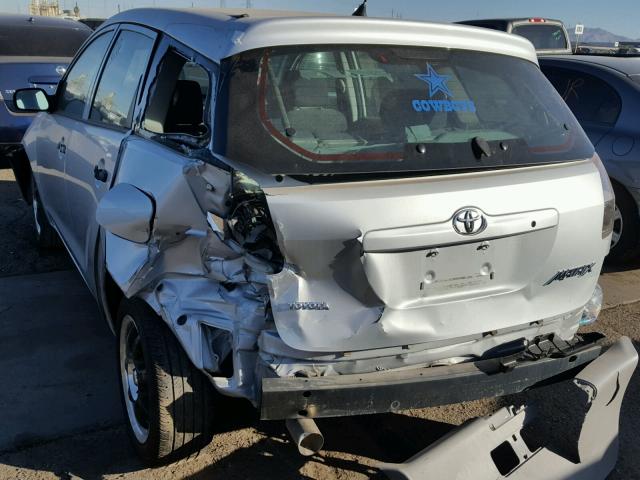 2T1KR32E05C488551 - 2005 TOYOTA COROLLA MA SILVER photo 9