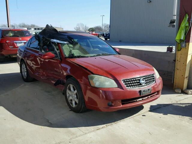 1N4AL11D56C140559 - 2006 NISSAN ALTIMA S RED photo 1