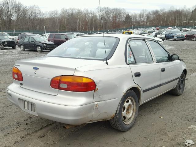 1Y1SK52891Z432002 - 2001 CHEVROLET GEO PRIZM SILVER photo 4