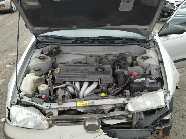 1Y1SK52891Z432002 - 2001 CHEVROLET GEO PRIZM 银色 照片 7