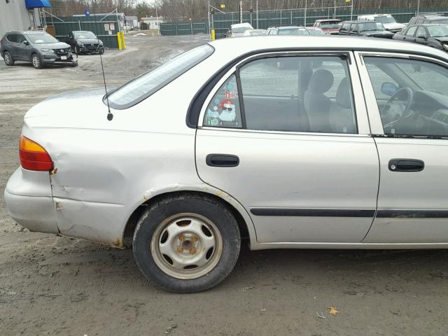 1Y1SK52891Z432002 - 2001 CHEVROLET GEO PRIZM 银色 照片 9