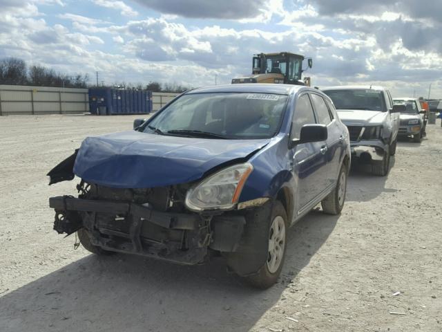 JN8AS5MT4BW173900 - 2011 NISSAN ROGUE S BLUE photo 2