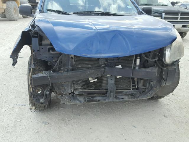 JN8AS5MT4BW173900 - 2011 NISSAN ROGUE S BLUE photo 9