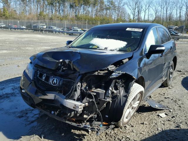 5J8TB3H32FL007323 - 2015 ACURA RDX BASE BLACK photo 2