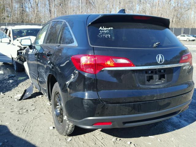 5J8TB3H32FL007323 - 2015 ACURA RDX BASE BLACK photo 3