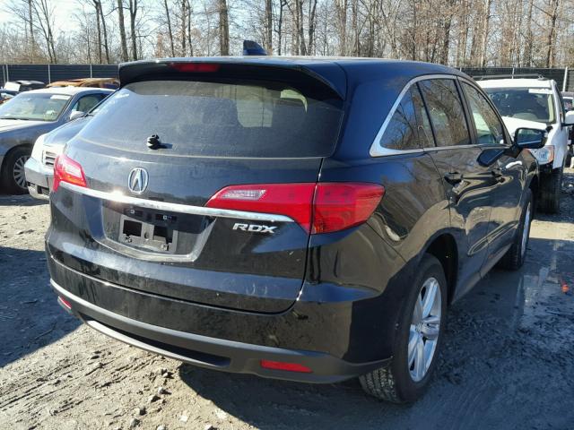 5J8TB3H32FL007323 - 2015 ACURA RDX BASE BLACK photo 4