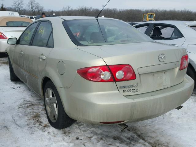 1YVFP80C045N38196 - 2004 MAZDA 6 I TAN photo 3