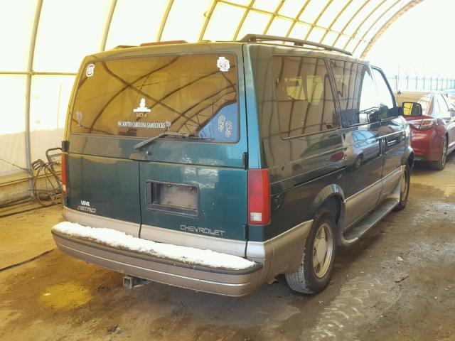 1GNDM19WX1B139164 - 2001 CHEVROLET ASTRO GREEN photo 4