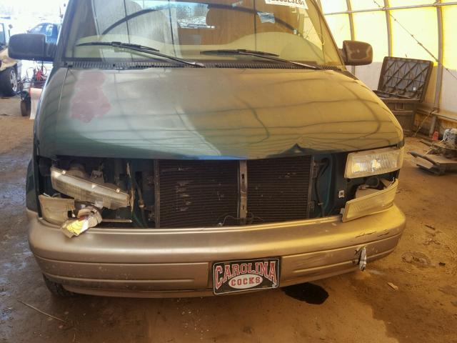 1GNDM19WX1B139164 - 2001 CHEVROLET ASTRO GREEN photo 9