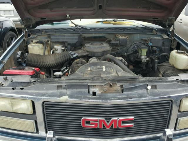 1GTDC14Z8NZ535717 - 1992 GMC SIERRA C15 BLUE photo 7