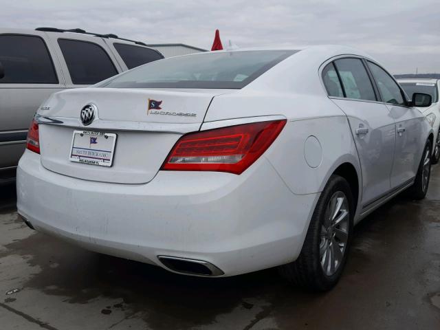 1G4GA5G31EF223141 - 2014 BUICK LACROSSE WHITE photo 4