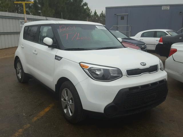 KNDJN2A27G7266991 - 2016 KIA SOUL WHITE photo 1