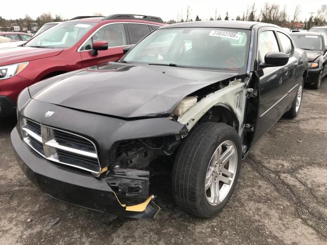 2B3KA53H46H500477 - 2006 DODGE CHARGER R/ BLACK photo 2