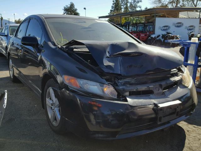 JHMFA16836S005828 - 2006 HONDA CIVIC EX შავი ფოტო 1