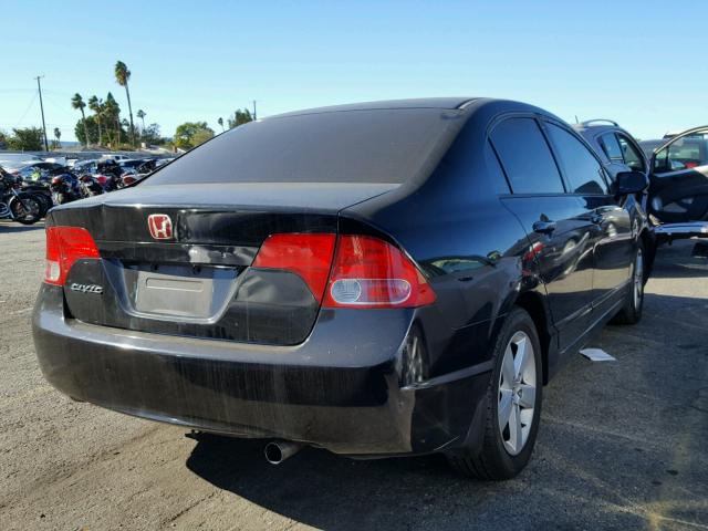 JHMFA16836S005828 - 2006 HONDA CIVIC EX შავი ფოტო 4