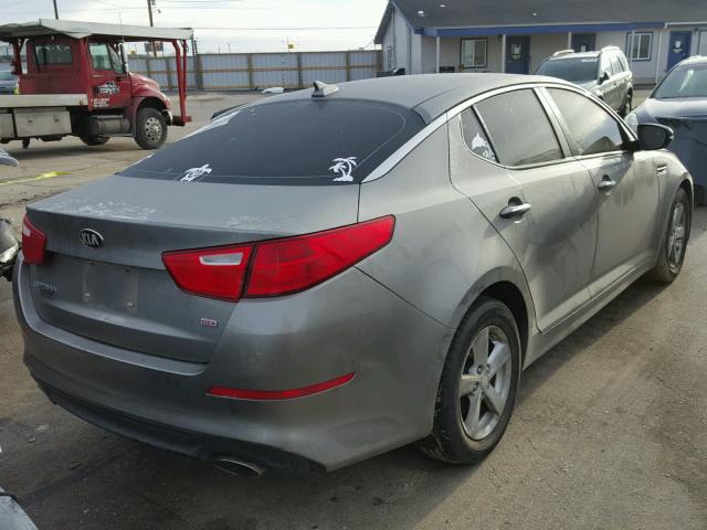 5XXGM4A70FG466704 - 2015 KIA OPTIMA LX TAN photo 4