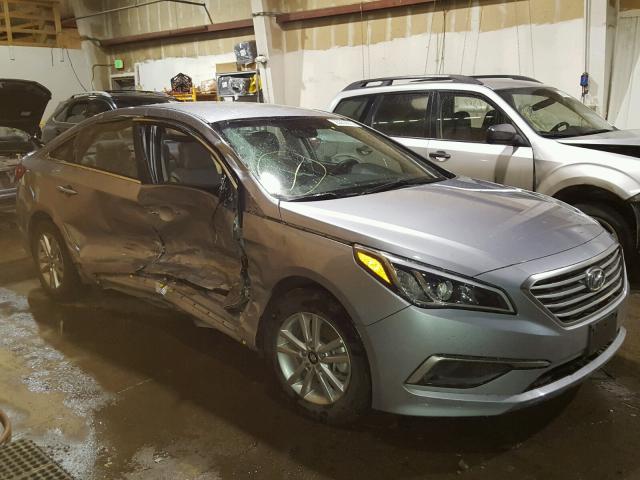 5NPE24AF0HH574607 - 2017 HYUNDAI SONATA SE GRAY photo 1