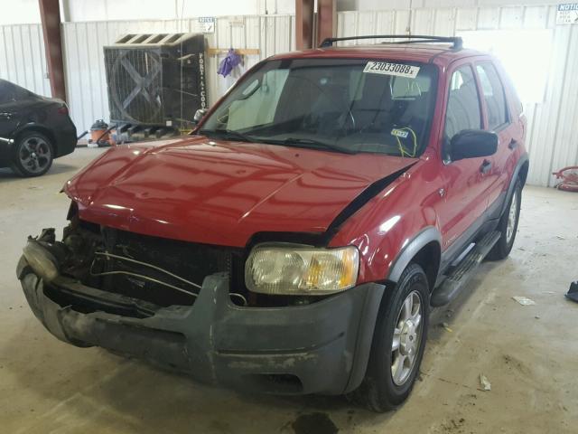 1FMYU03121KF61815 - 2001 FORD ESCAPE XLT RED photo 2