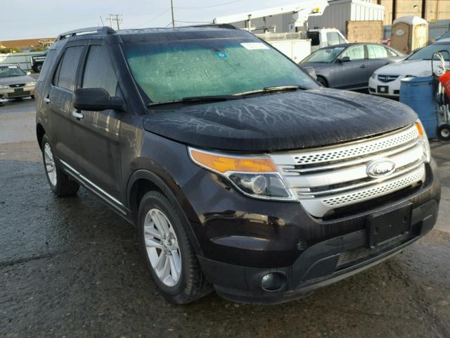 1FM5K7D89EGA63472 - 2014 FORD EXPLORER X BLACK photo 1