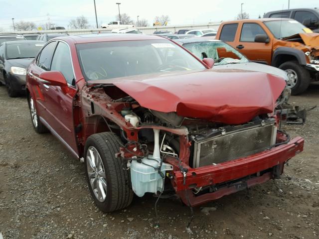 JTHBK1EG2C2478989 - 2012 LEXUS ES 350 RED photo 1