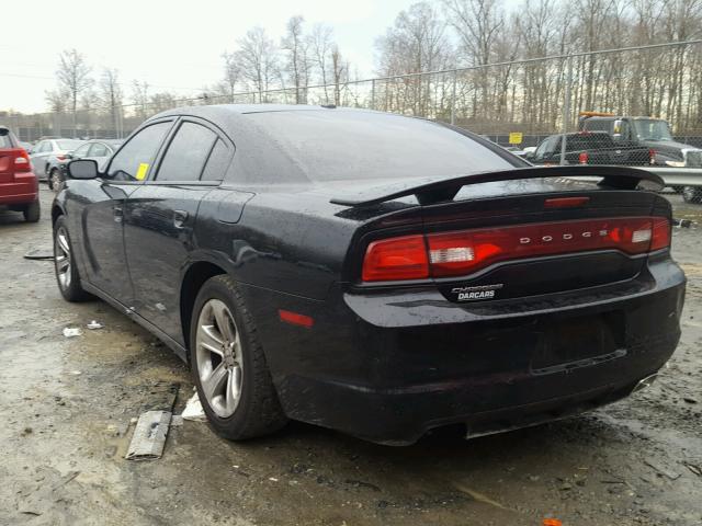 2C3CDXBG8CH298970 - 2012 DODGE CHARGER SE BLACK photo 3