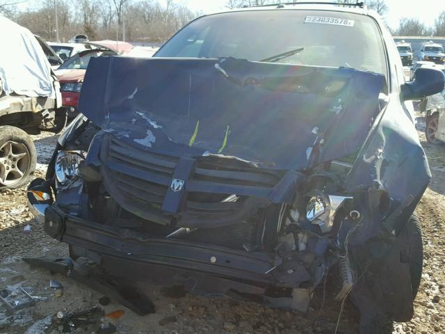 2D4GP44L96R680665 - 2006 DODGE GRAND CARA BLUE photo 9