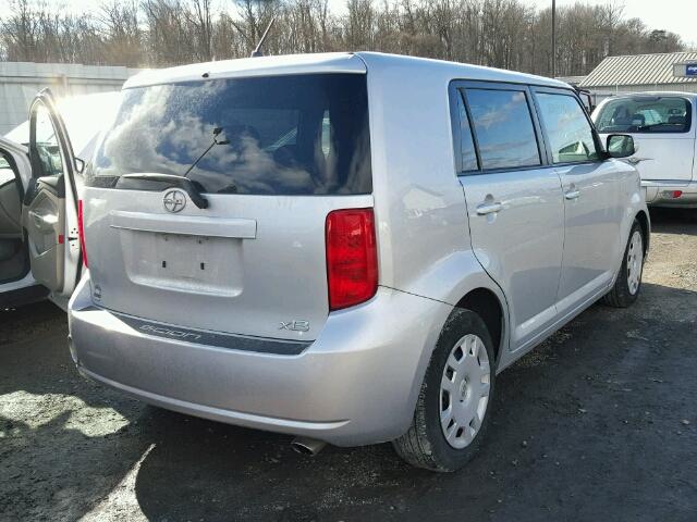JTLKE50E791070934 - 2009 TOYOTA SCION XB 银色 照片 4