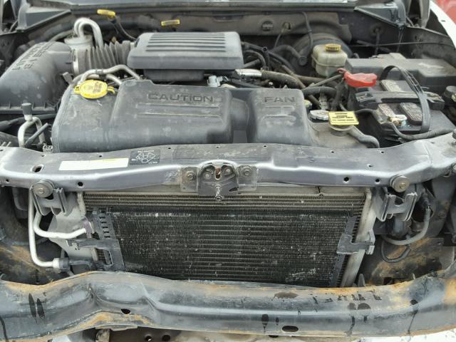 1B7GG32N62S675556 - 2002 DODGE DAKOTA SPO BLACK photo 7