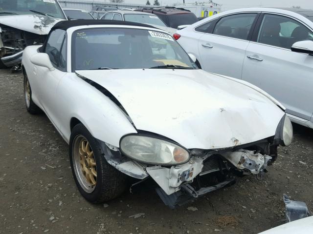 JM1NB353XX0102906 - 1999 MAZDA MX-5 MIATA WHITE photo 1