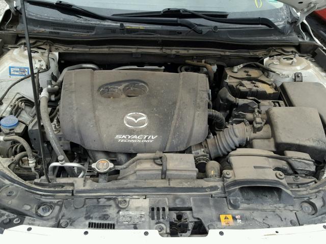 JM1BM1U70F1257351 - 2015 MAZDA 3 SPORT WHITE photo 7