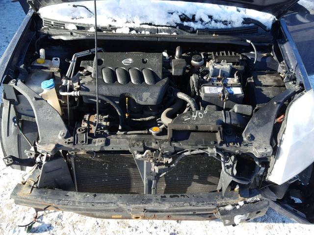 3N1AB61EX8L702176 - 2008 NISSAN SENTRA 2.0 BLUE photo 7