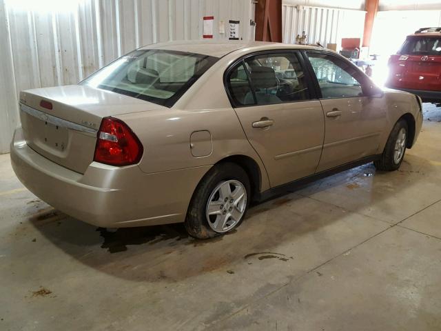 1G1ZT54874F117825 - 2004 CHEVROLET MALIBU LS GOLD photo 4