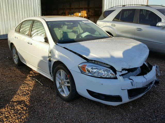 2G1WC5E35E1157237 - 2014 CHEVROLET IMPALA LIM WHITE photo 1