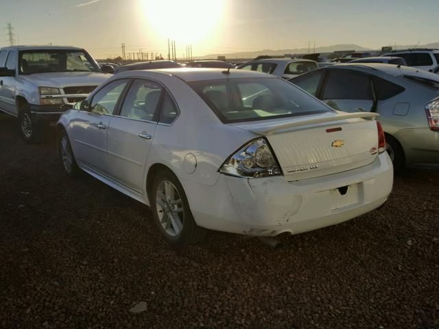 2G1WC5E35E1157237 - 2014 CHEVROLET IMPALA LIM WHITE photo 3