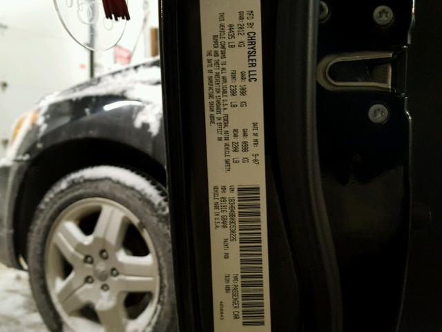 1B3HB48B08D530226 - 2008 DODGE CALIBER SX BLACK photo 10