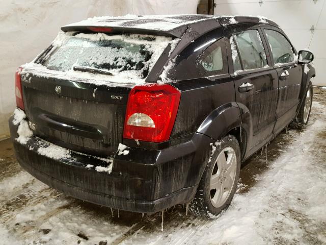 1B3HB48B08D530226 - 2008 DODGE CALIBER SX BLACK photo 4