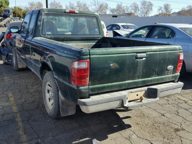 1FTYR14D71PB71946 - 2001 FORD RANGER SUP GREEN photo 3