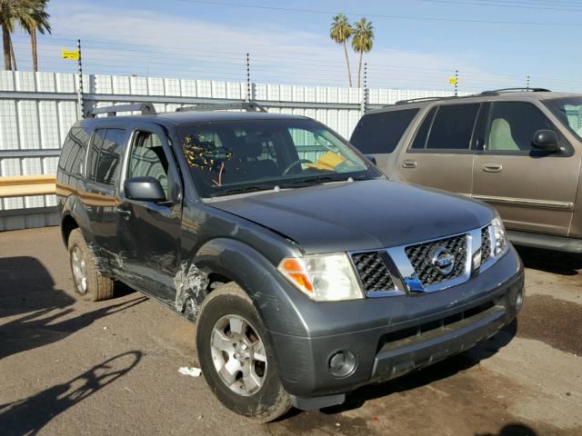 5N1AR18UX5C770344 - 2005 NISSAN PATHFINDER GRAY photo 1