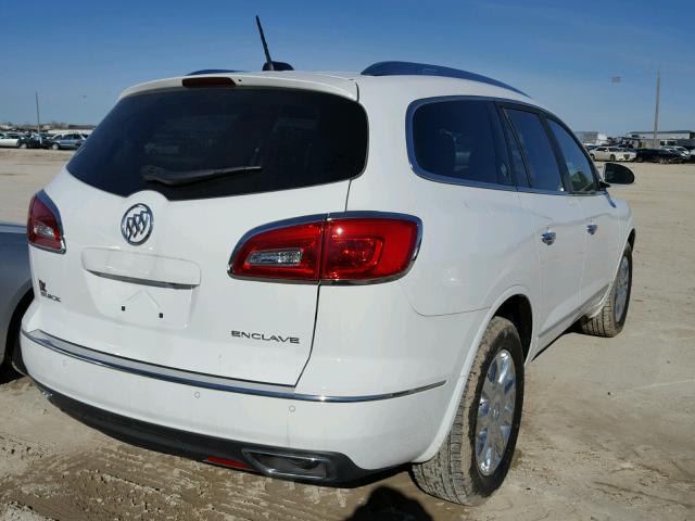 5GAKRCKDXHJ289251 - 2017 BUICK ENCLAVE WHITE photo 4